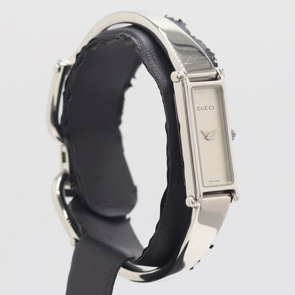 Gucci Quartz Bangle Watch Silver Dial Nam — view 2