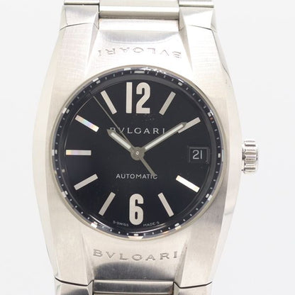 Bvlgari Ergon Automatic Date Black Dial Watch Nam