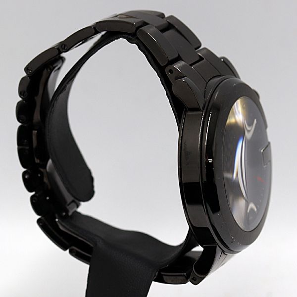 Gucci Quartz Black Dial Chronograph Sumoseco Watch Tam — view 2