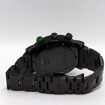 Gucci Quartz Black Dial Chronograph Sumoseco Watch Tam — view 4