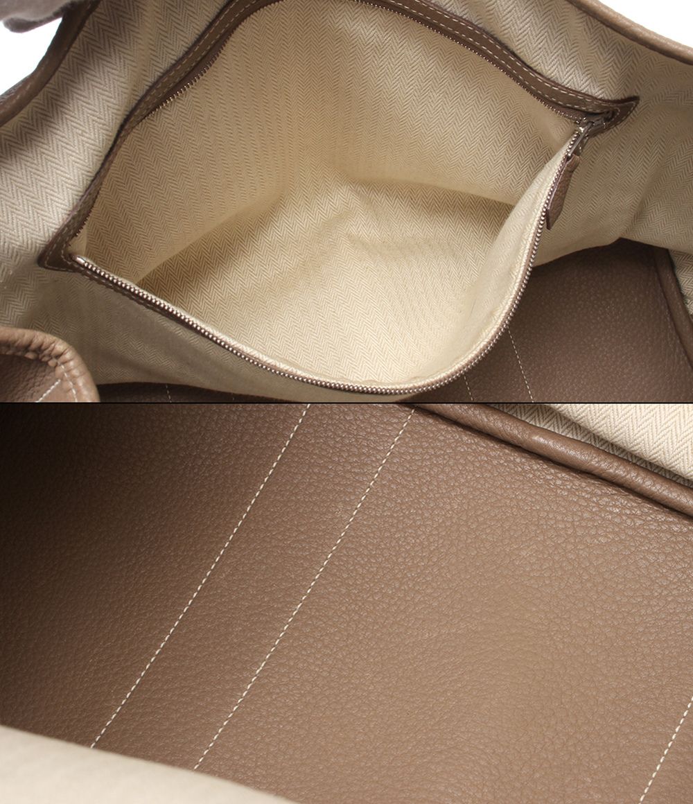 Hermes Tote Silver Garden Party PM — view 9