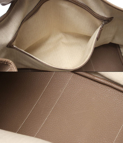 Hermes Tote Silver Garden Party PM — view 9