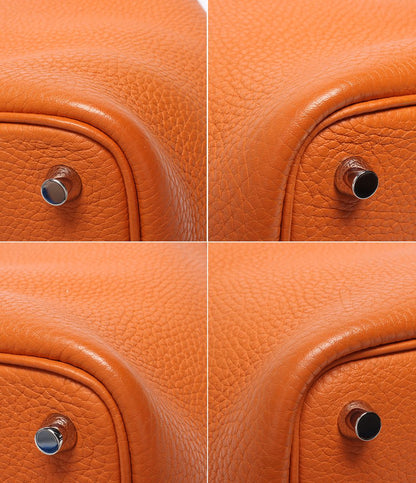 Hermes Handbag Silver Picotin Lock 18 PM Touch — view 5