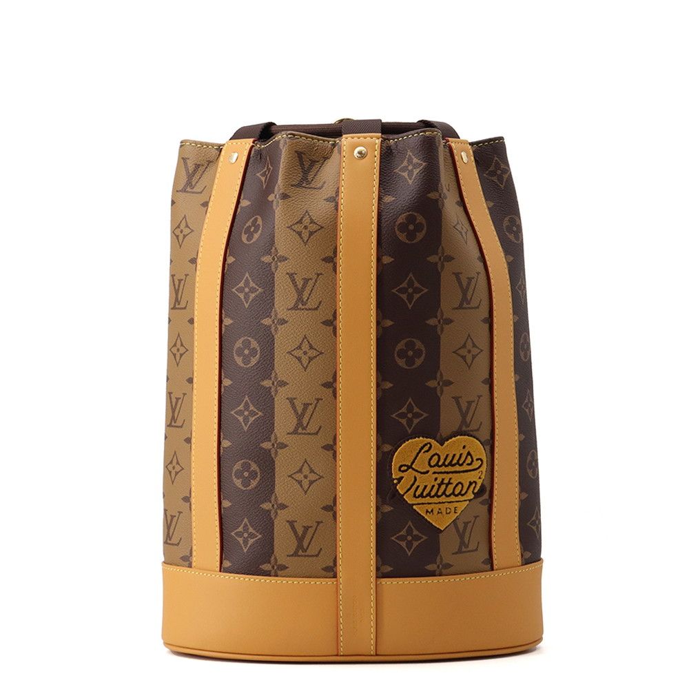 Louis Vuitton Backpack Monogram Striped Randonnee Messenger Collaboration