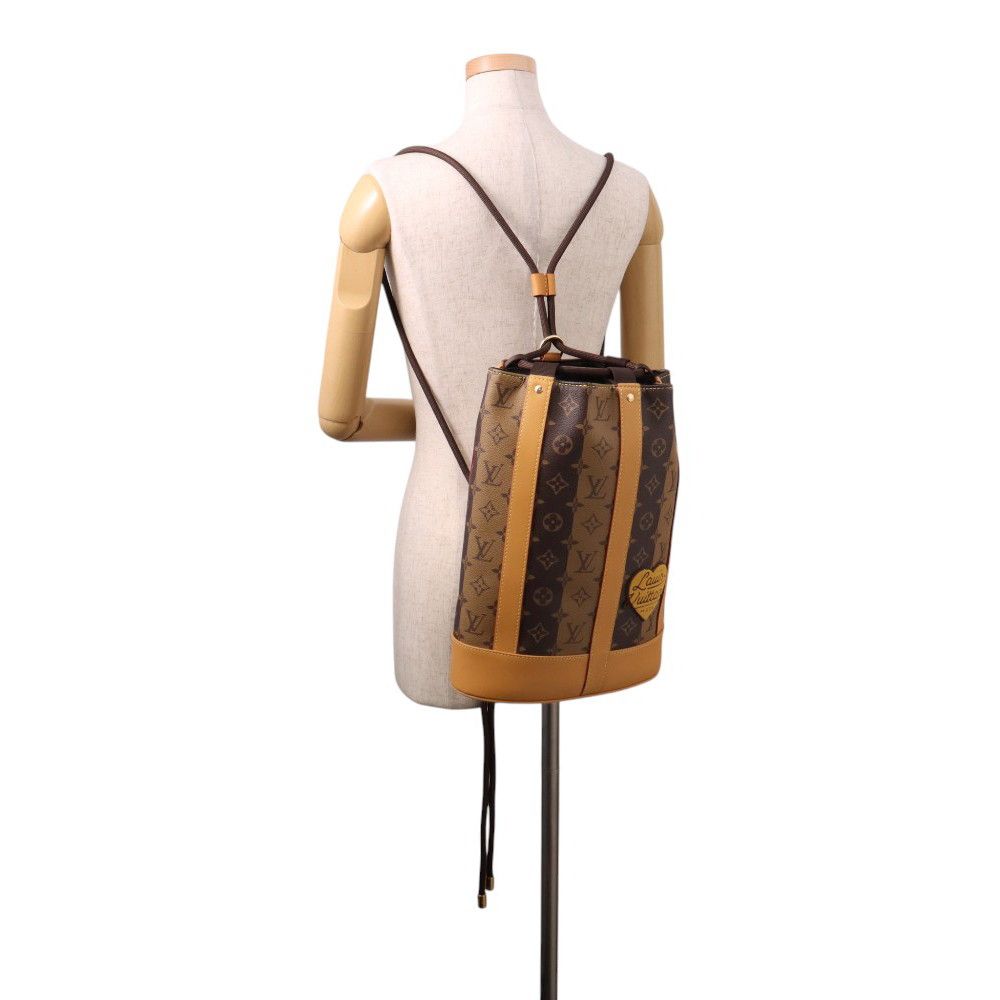 Louis Vuitton Backpack Monogram Striped Randonnee Messenger Collaboration — view 4