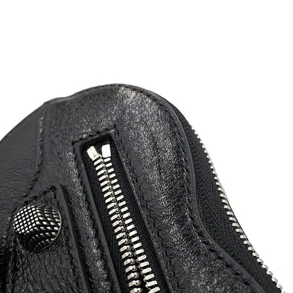 Balenciaga Pouch le Cagole Heart Leather Black Case — view 9