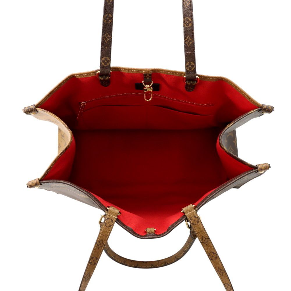 Louis Vuitton Tote Monogram Reverse Giant On The Go GM 2-Way Shoulder Bag — view 6