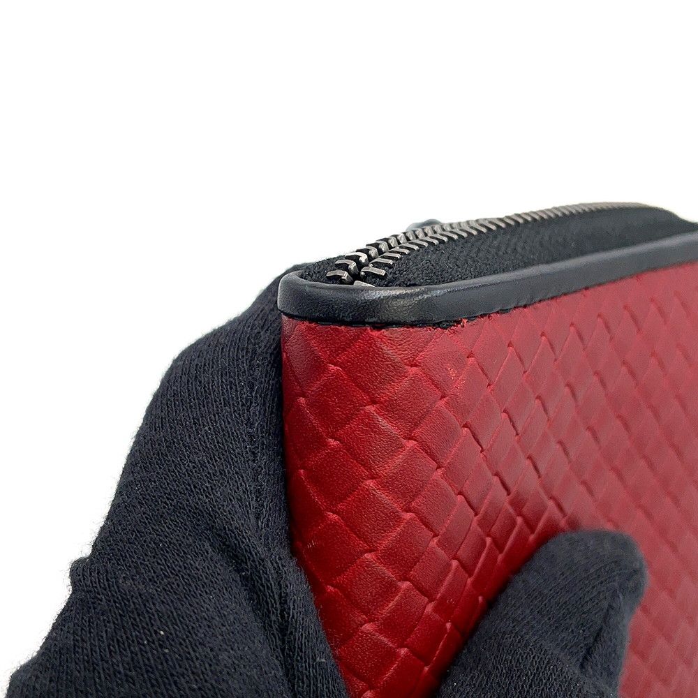 Bottega Veneta Wallet Intrecciato Bicolor Zip Around — view 6