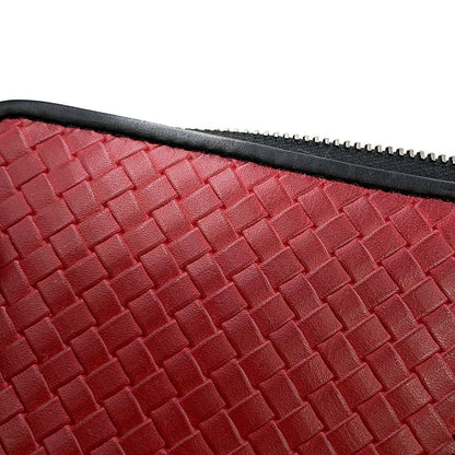 Bottega Veneta Wallet Intrecciato Bicolor Zip Around — view 5