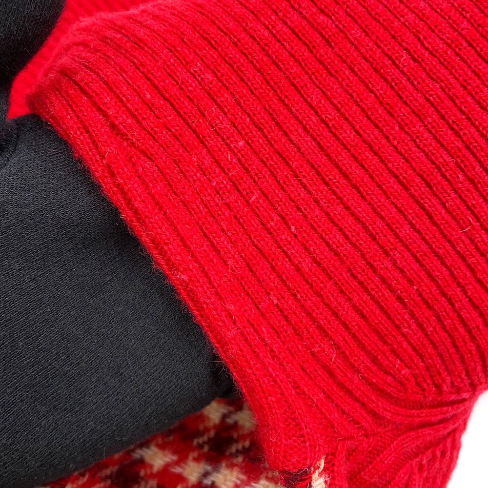 Chanel Knit CC Logo Check 34 Top Sweater — view 4
