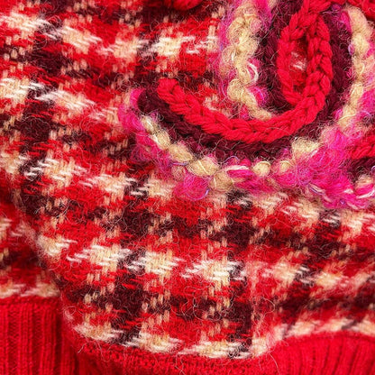 Chanel Knit CC Logo Check 34 Top Sweater — view 5