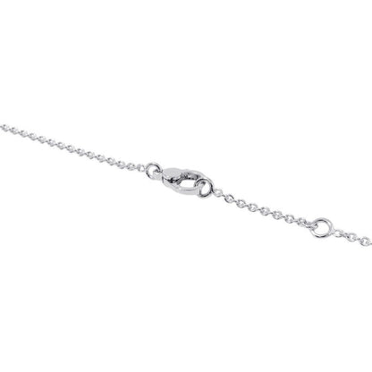 Hermes Necklace Finesse Pendant Diamond Total 18k White Gold — view 5