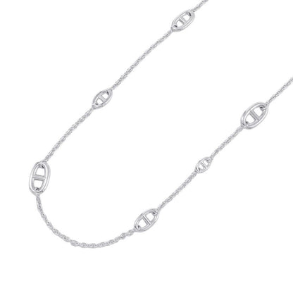 Hermes Necklace Chaine D'ancre Farandole 80 Long