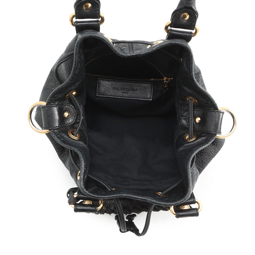 Balenciaga Handbag Giant Mini Pom Leather 2-Way — view 6