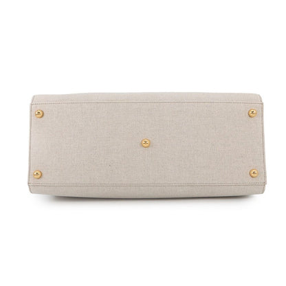 Fendi Tote Sunshine Canvas Leather 2-Way Shoulder Bag — view 3