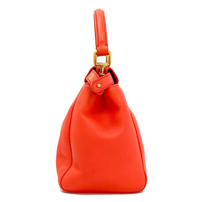 Fendi Peekaboo Mini 2-Way Handbag Calf — view 3