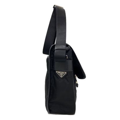 Prada Logo Shoulder Bag Nylon — view 3