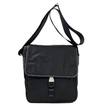 Prada Logo Shoulder Bag Nylon