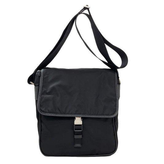 Prada Logo Shoulder Bag Nylon