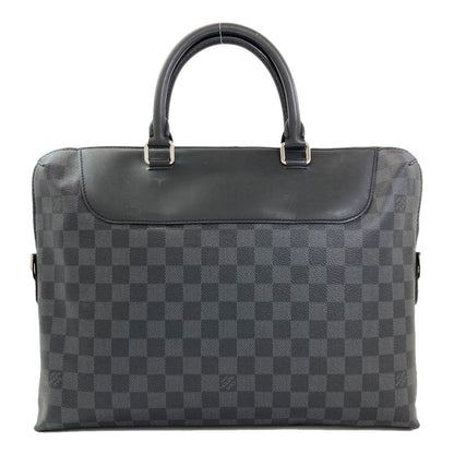 Louis Vuitton Porte Document Jules NM Business Bag Damier Canvas — view 2
