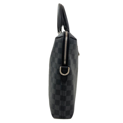 Louis Vuitton Porte Document Jules NM Business Bag Damier Canvas — view 3