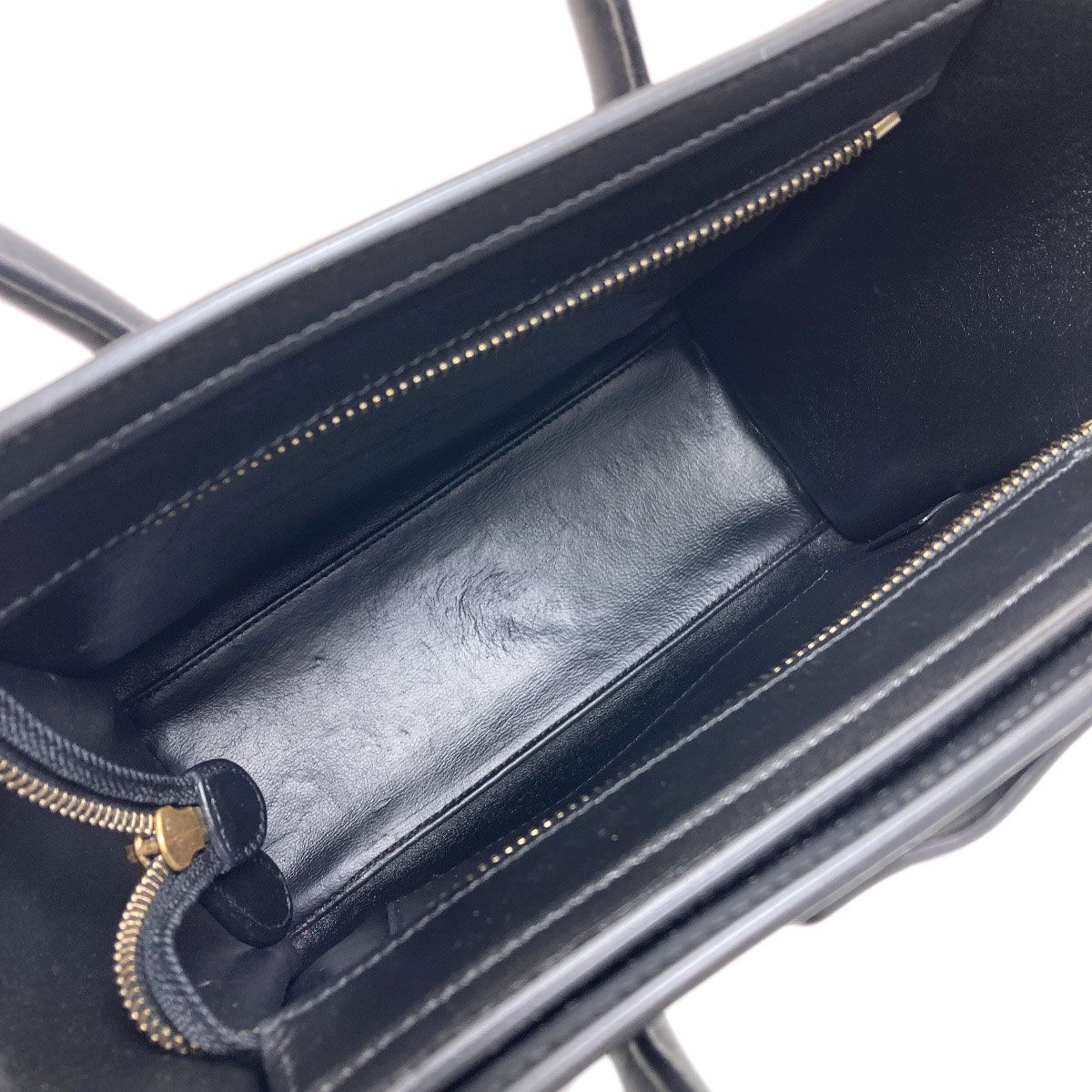 Celine Luggage Nano 2-Way Handbag Calf — view 5