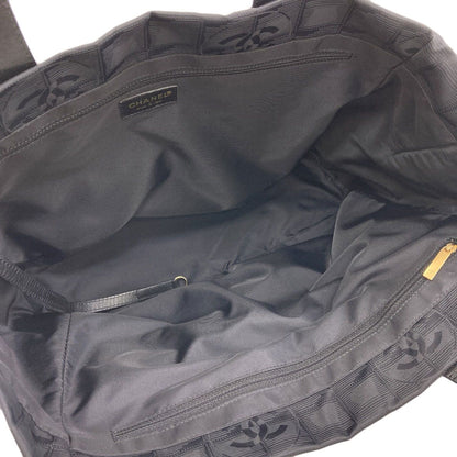 Chanel New Travel Line MM Gold Tote Nylon — view 5