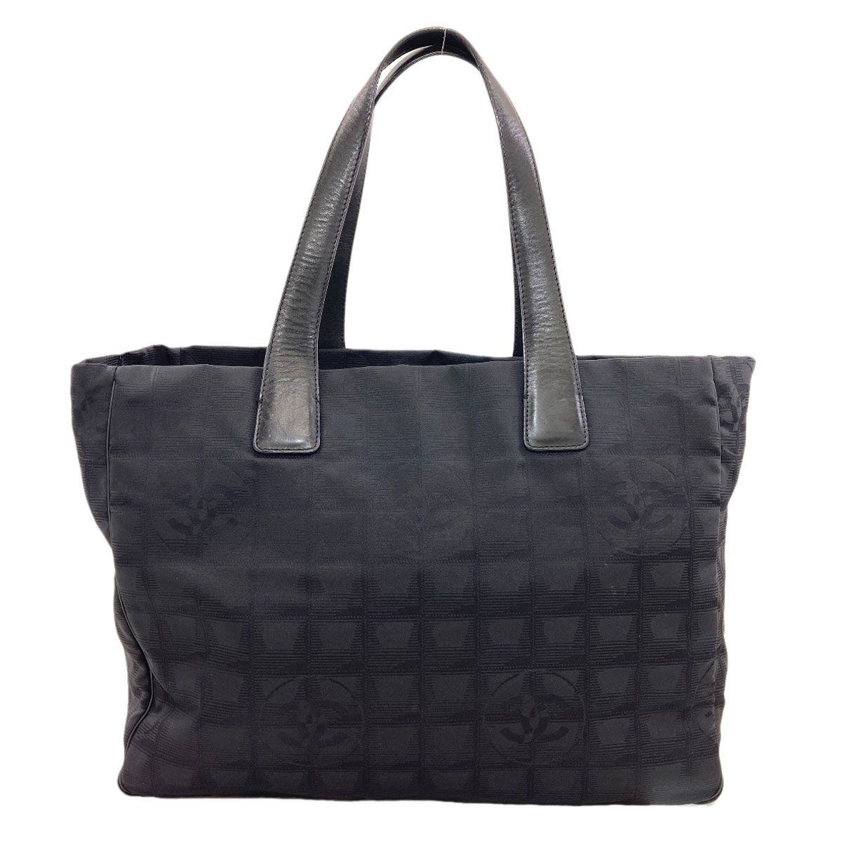 Chanel New Travel Line MM Gold Tote Nylon