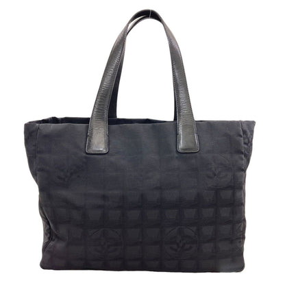 Chanel New Travel Line MM Gold Tote Nylon