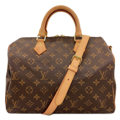 Louis Vuitton Speedy Bandouliere 30 Handbag Monogram Canvas