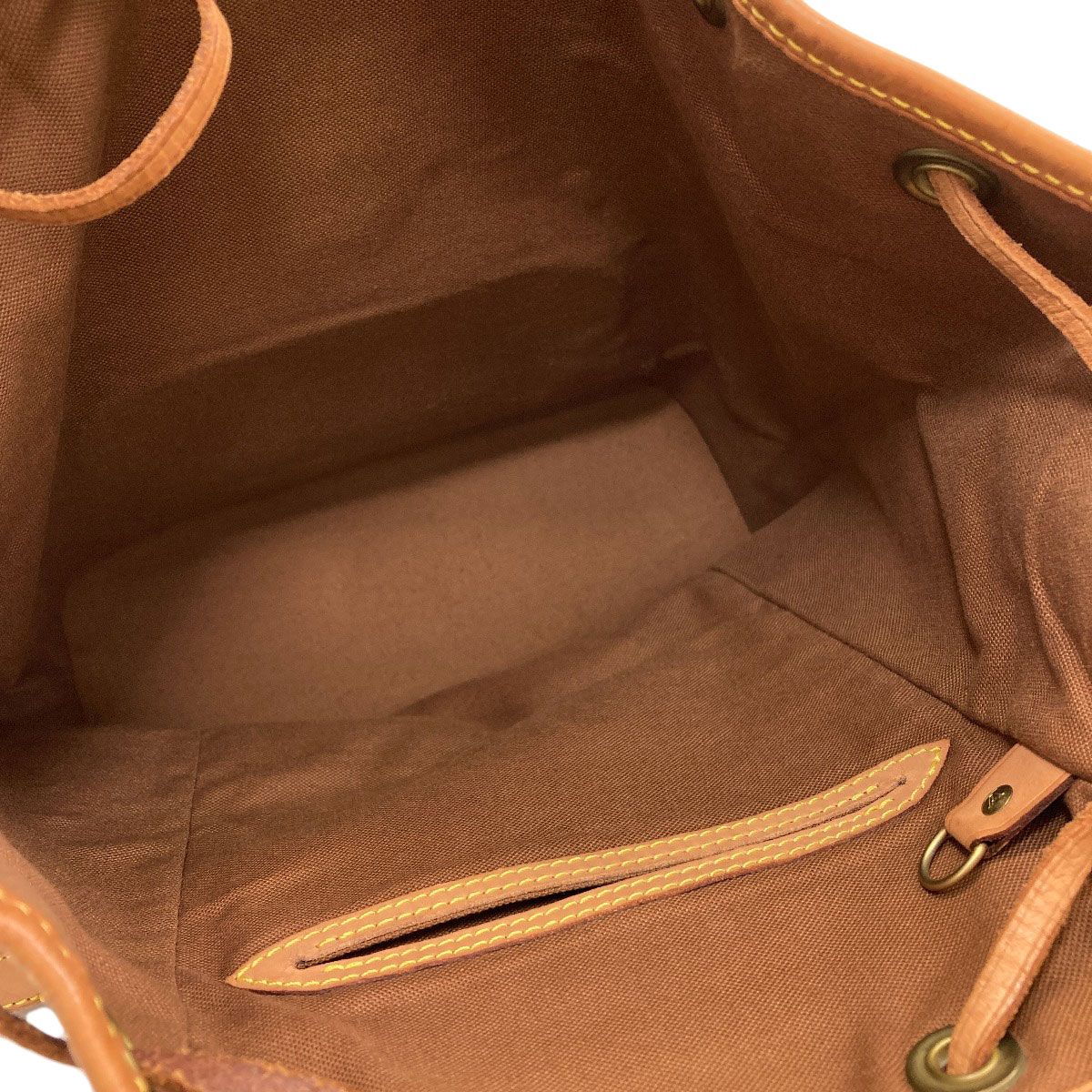 Louis Vuitton Montsouris Middle Backpack Monogram Canvas — view 5