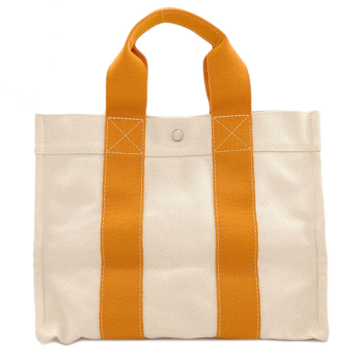 Hermes Bora PM Silver Handbag Canvas — view 2