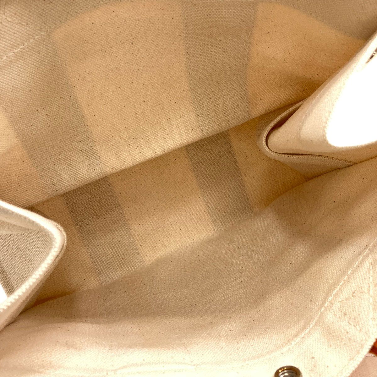 Hermes Bora PM Silver Handbag Canvas — view 5