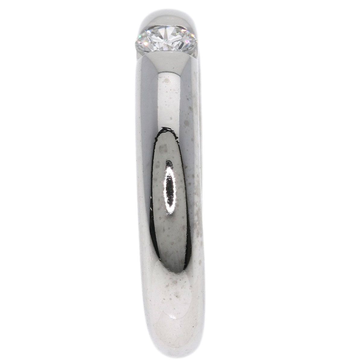 Cartier Ellipse Diamond 53 Ring 18k White Gold — view 3