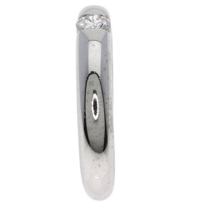 Cartier Ellipse Diamond 53 Ring 18k White Gold — view 3