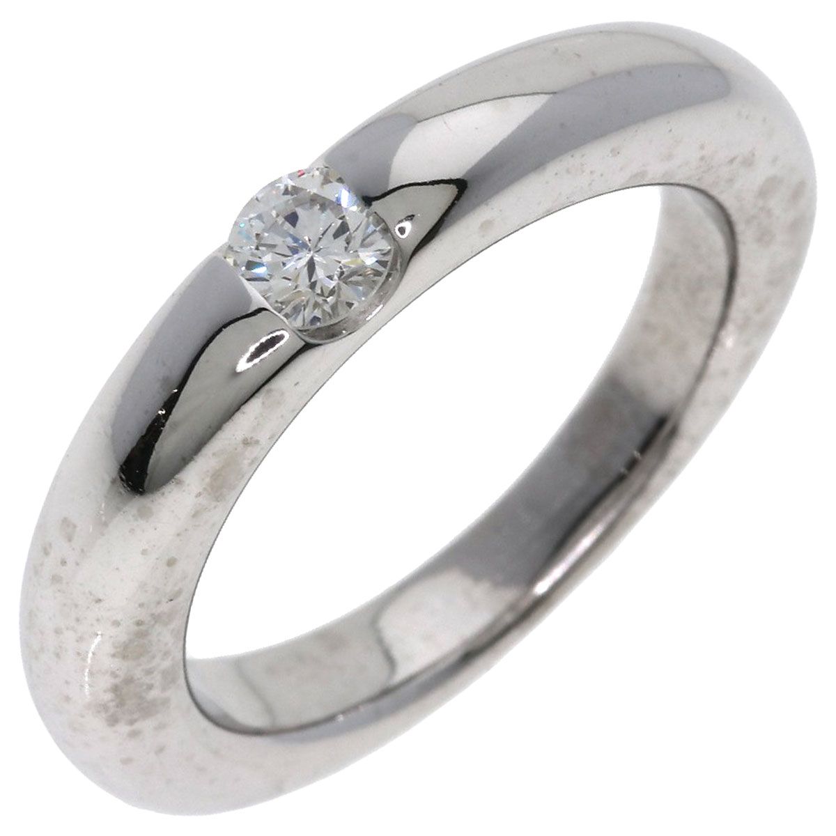 Cartier Ellipse Diamond 53 Ring 18k White Gold — view 2