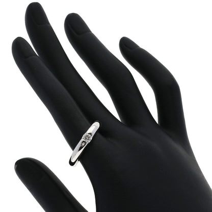 Cartier Ellipse Diamond 53 Ring 18k White Gold — view 6