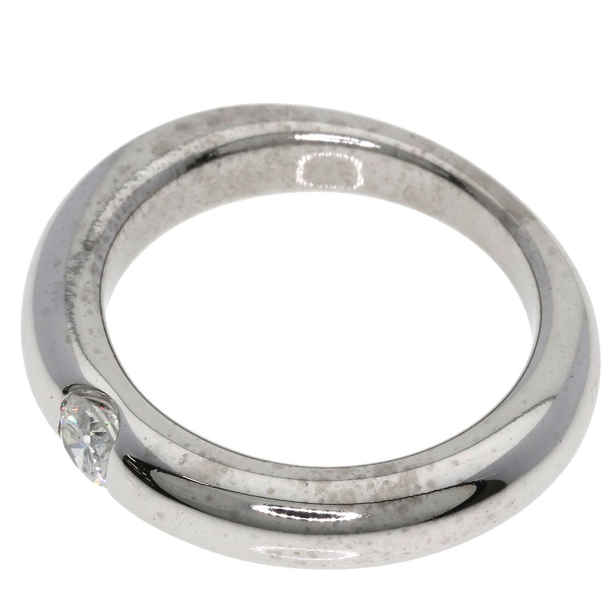 Cartier Ellipse Diamond 53 Ring 18k White Gold — view 7