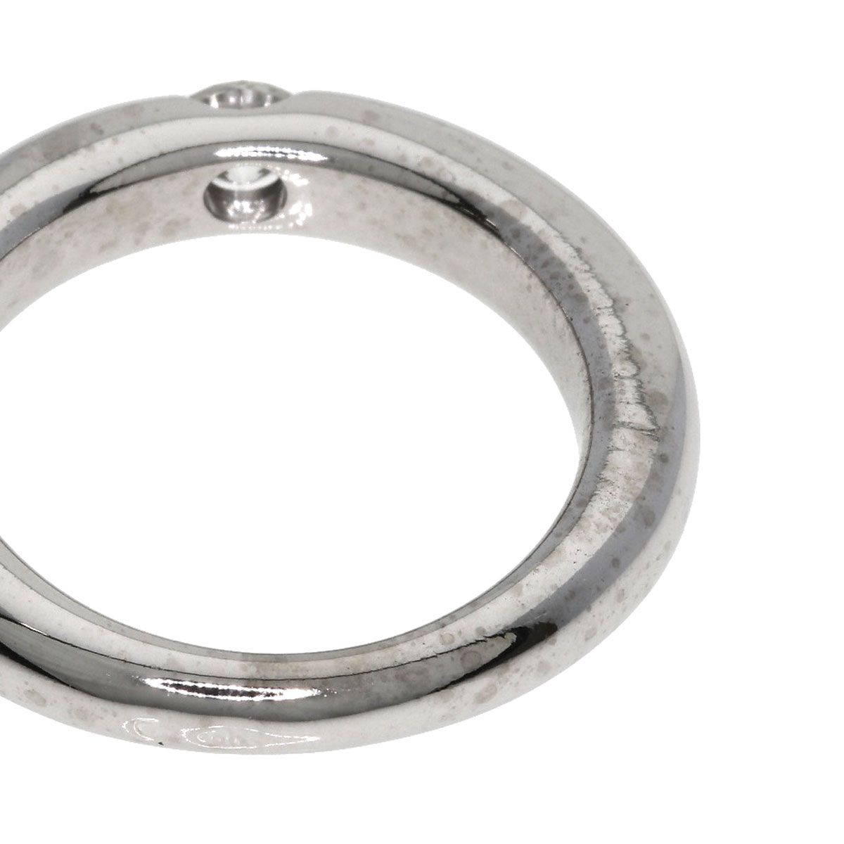 Cartier Ellipse Diamond 53 Ring 18k White Gold — view 8