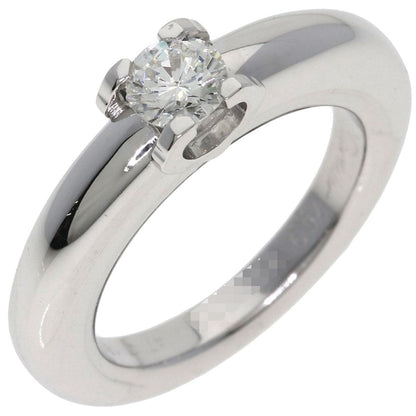 Cartier C de Cartier Solitaire Diamond 47 Ring 18k White Gold — view 2