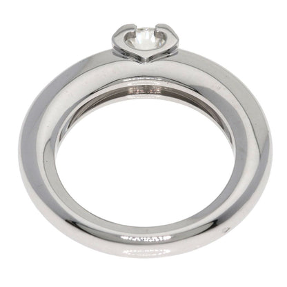 Cartier C de Cartier Solitaire Diamond 47 Ring 18k White Gold — view 4