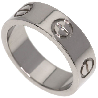 Cartier Love Ring 48 18k White Gold