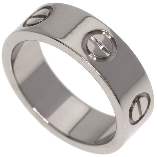 Cartier Love Ring 48 18k White Gold