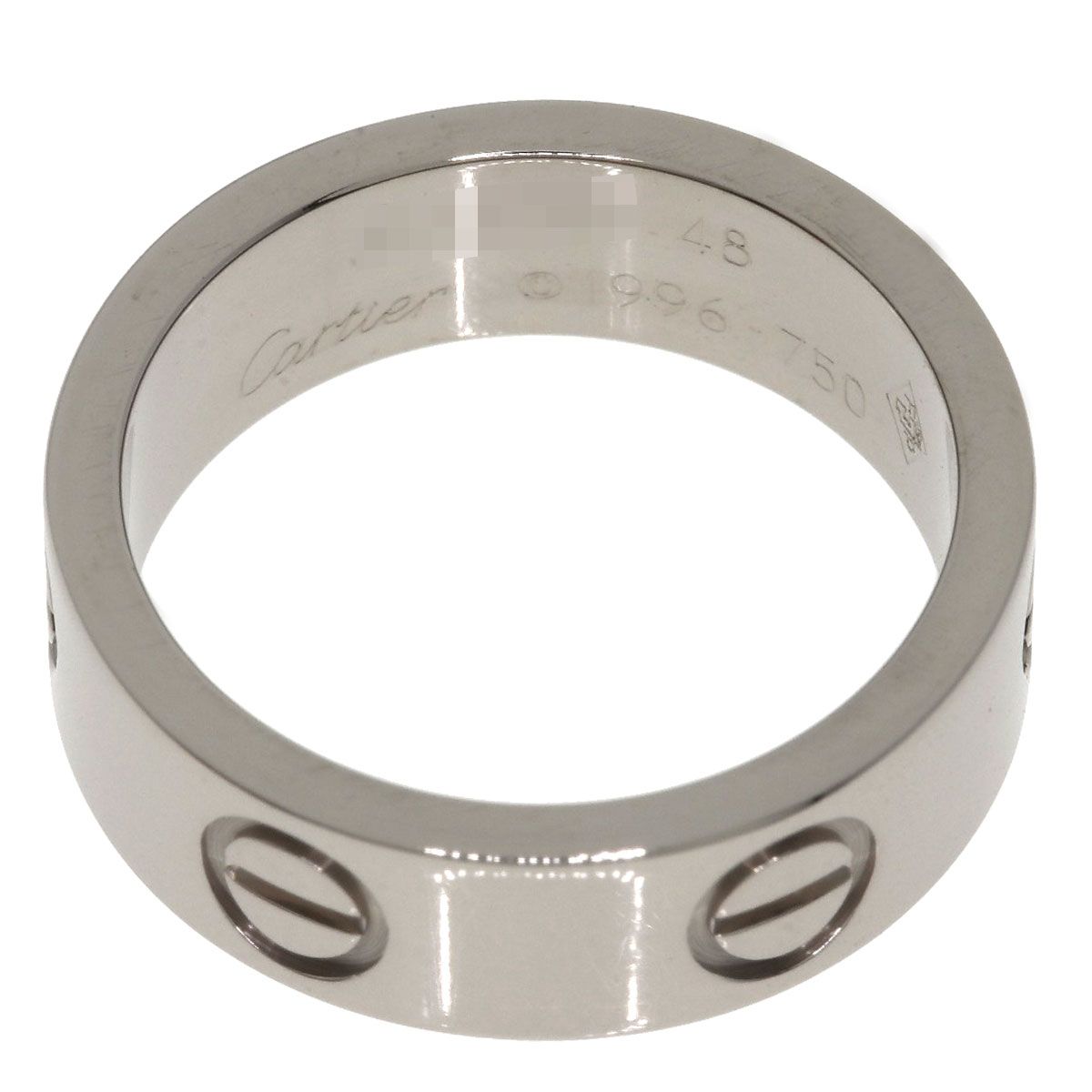 Cartier Love Ring 48 18k White Gold — view 4