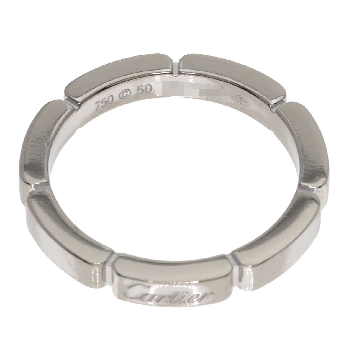Cartier Maillon Panther 50 Ring 18k White Gold — view 4