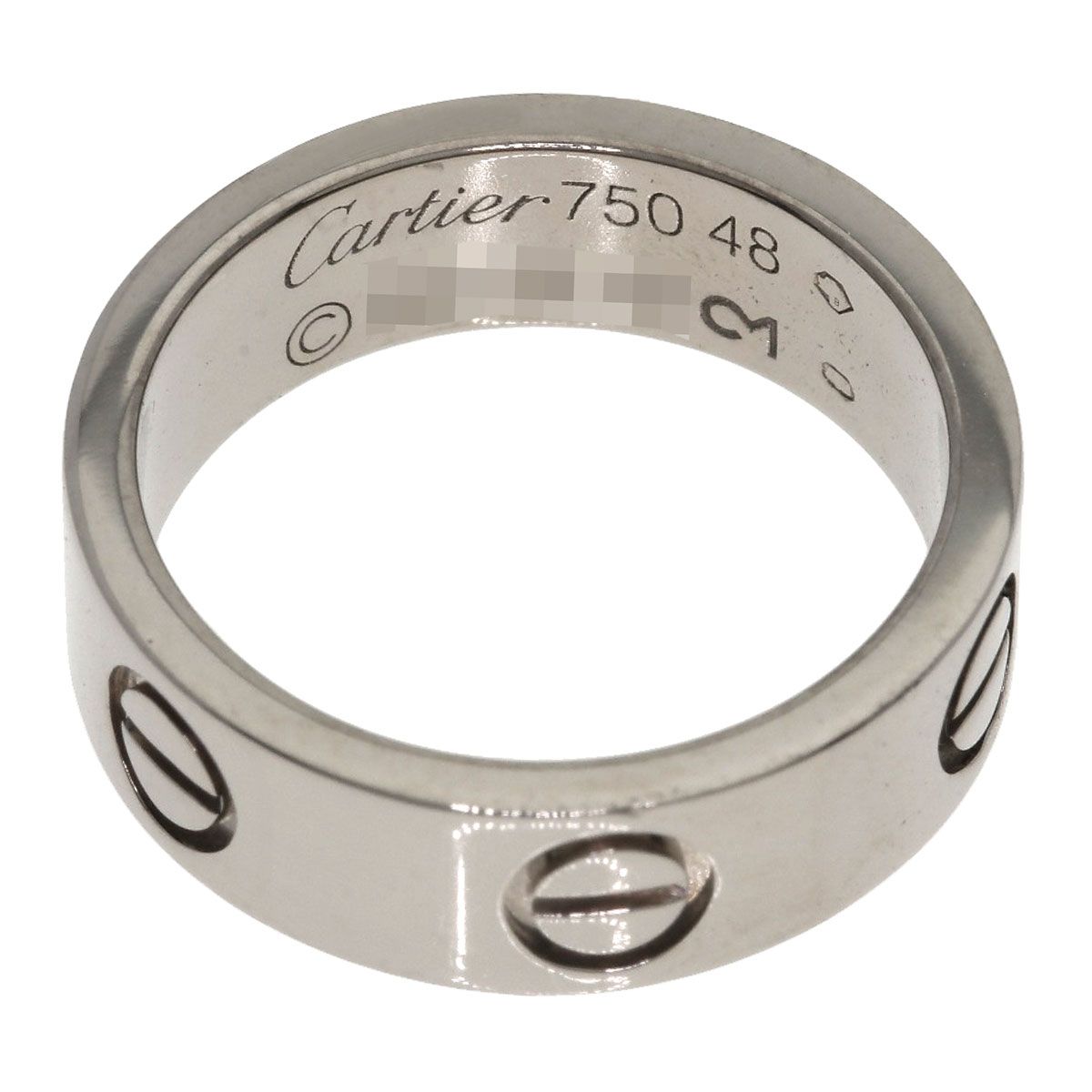 Cartier Love Ring 48 18k White Gold — view 4