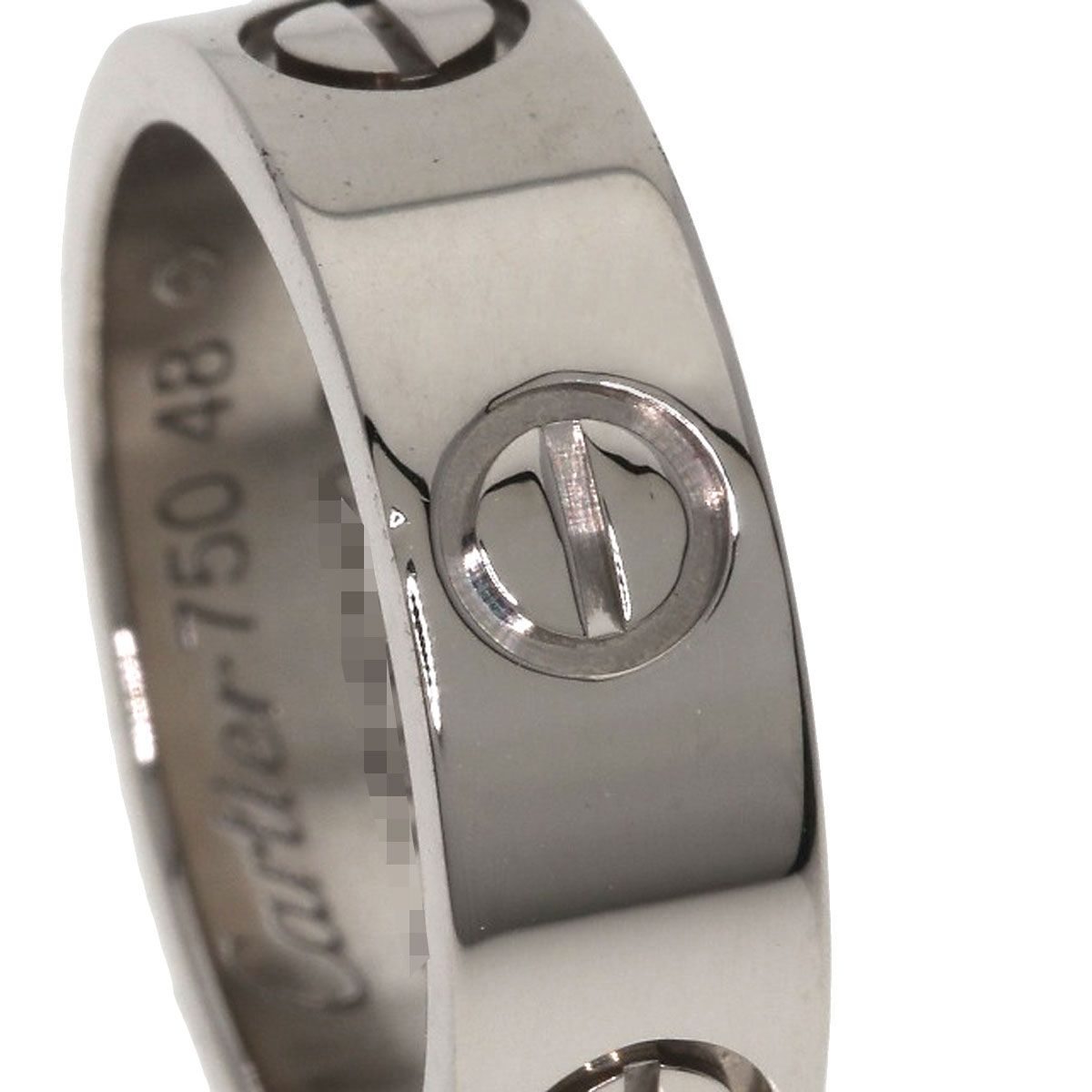 Cartier Love Ring 48 18k White Gold — view 6