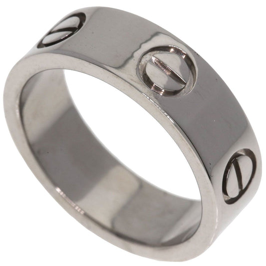 Cartier Love Ring 48 18k White Gold