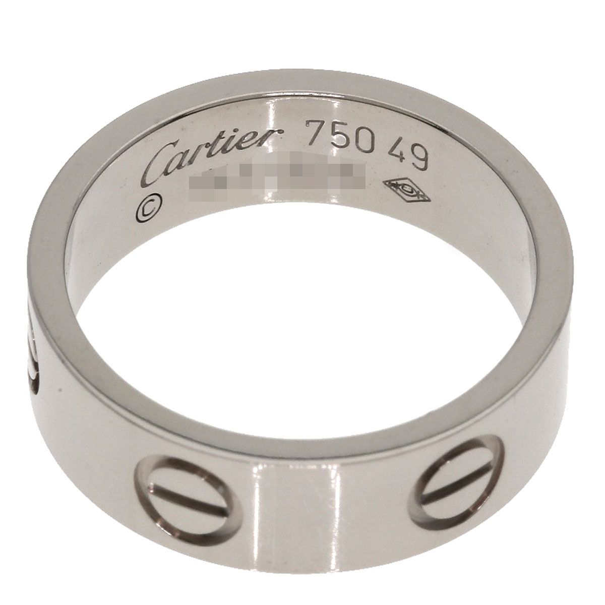 Cartier Love Ring 49 18k White Gold — view 4