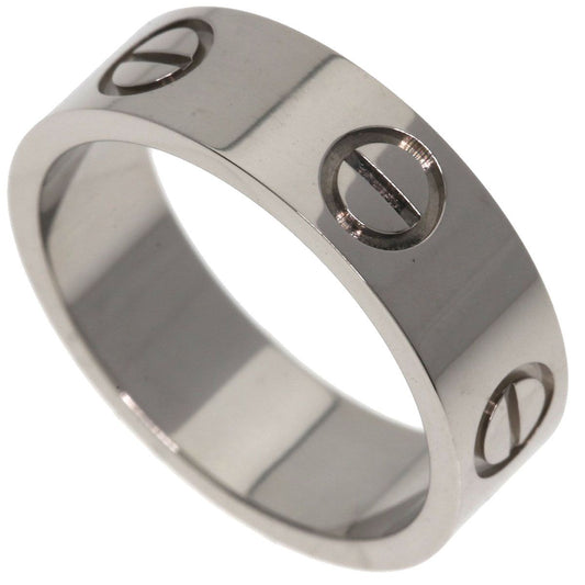 Cartier Love Ring 49 18k White Gold